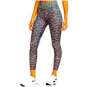 NIKE One Drifit 7/8 Floral Womens Tights Leggings NWT